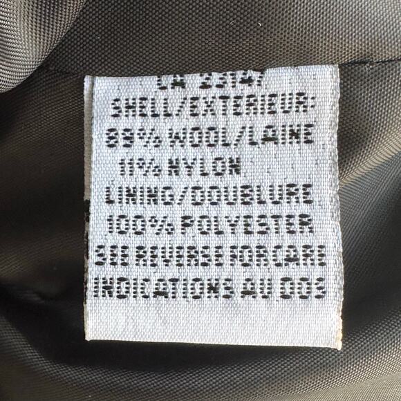 Talbots Vintage Italian Wool Blend Blazer Jacket - Picture 8 of 8